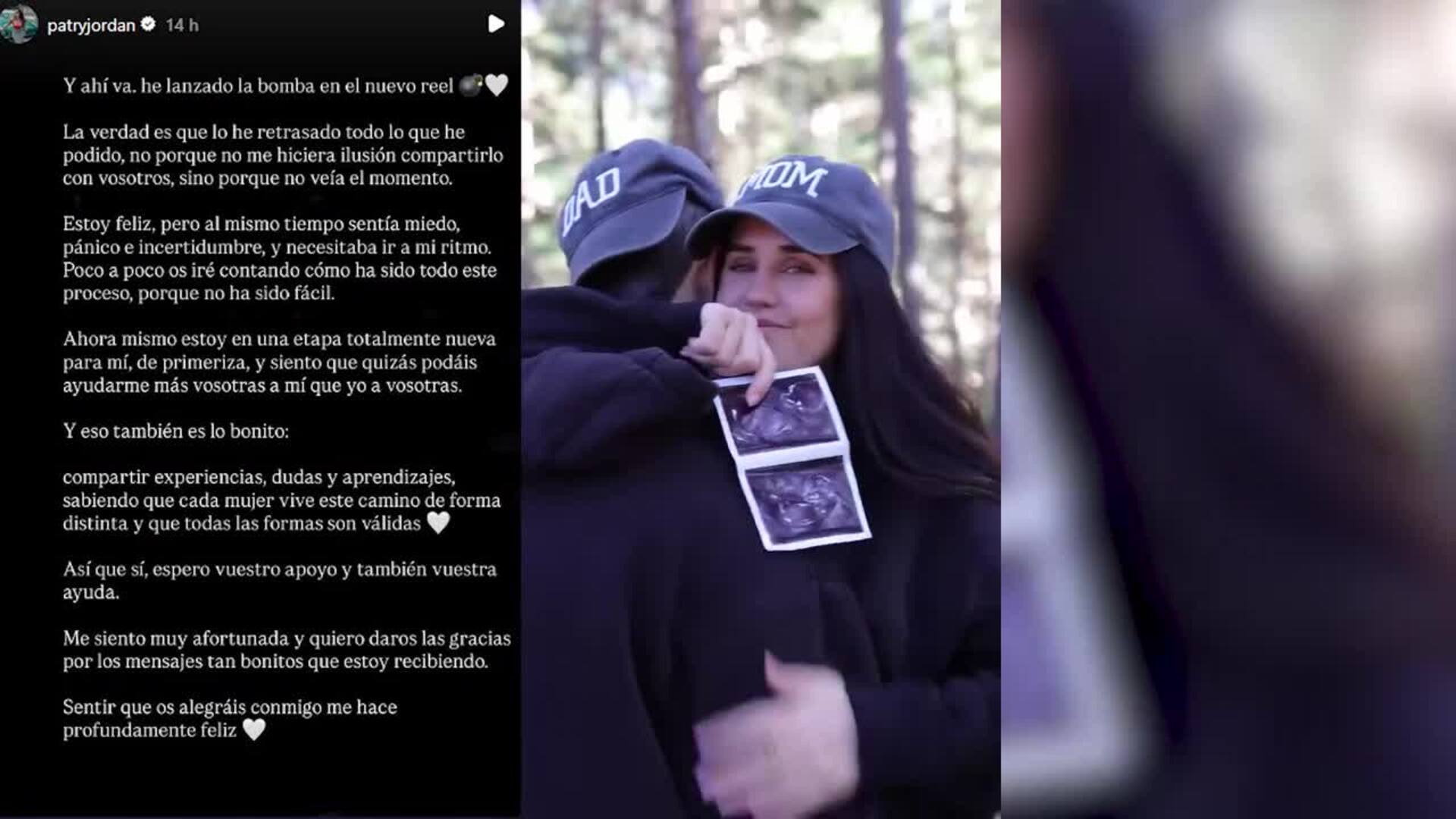 Patry Jordán anuncia que está embarazada