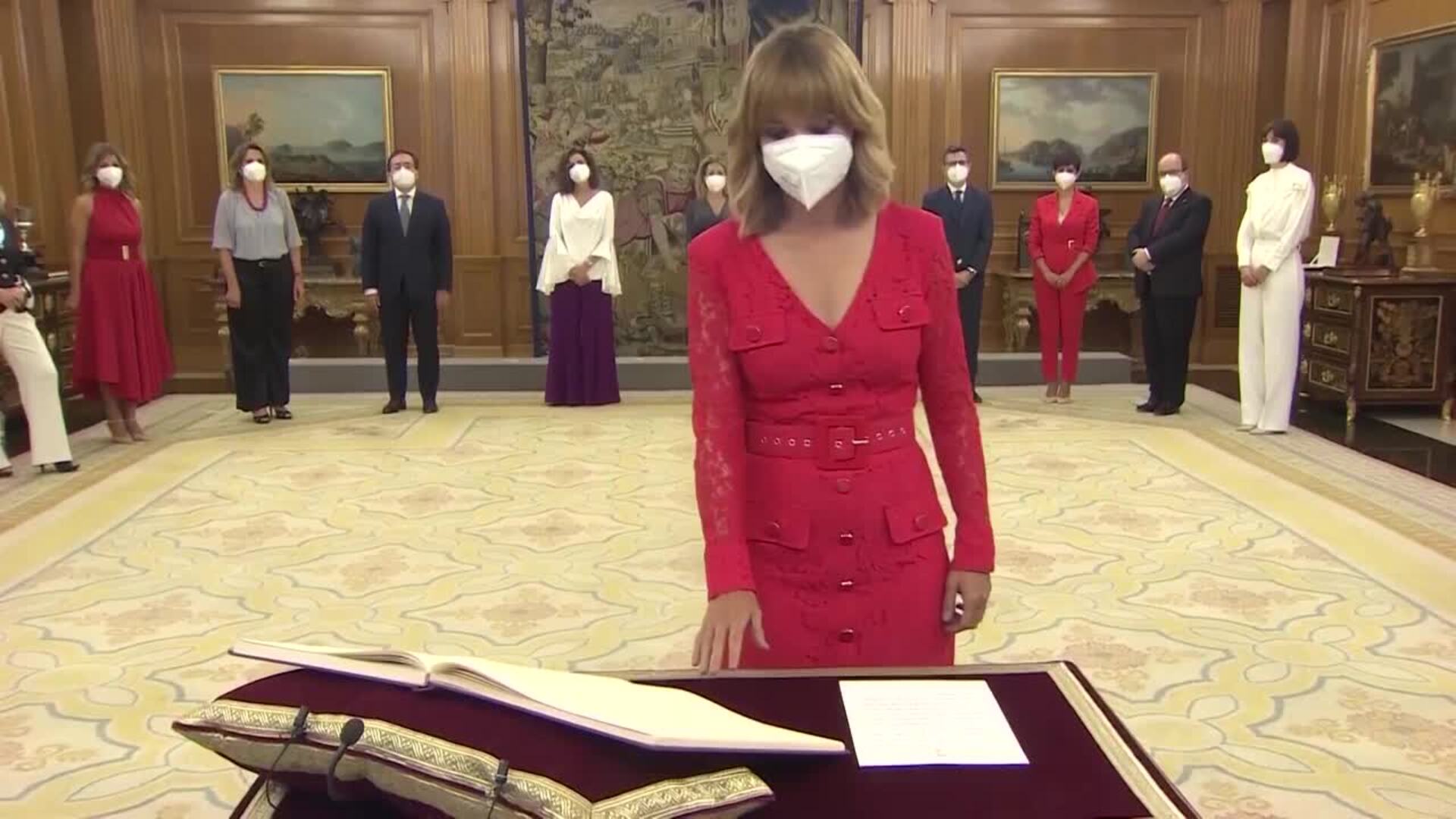 Pilar Alegría se despide del Gobierno para liderar el PSOE en Aragón: "Vuelvo a mi casa"