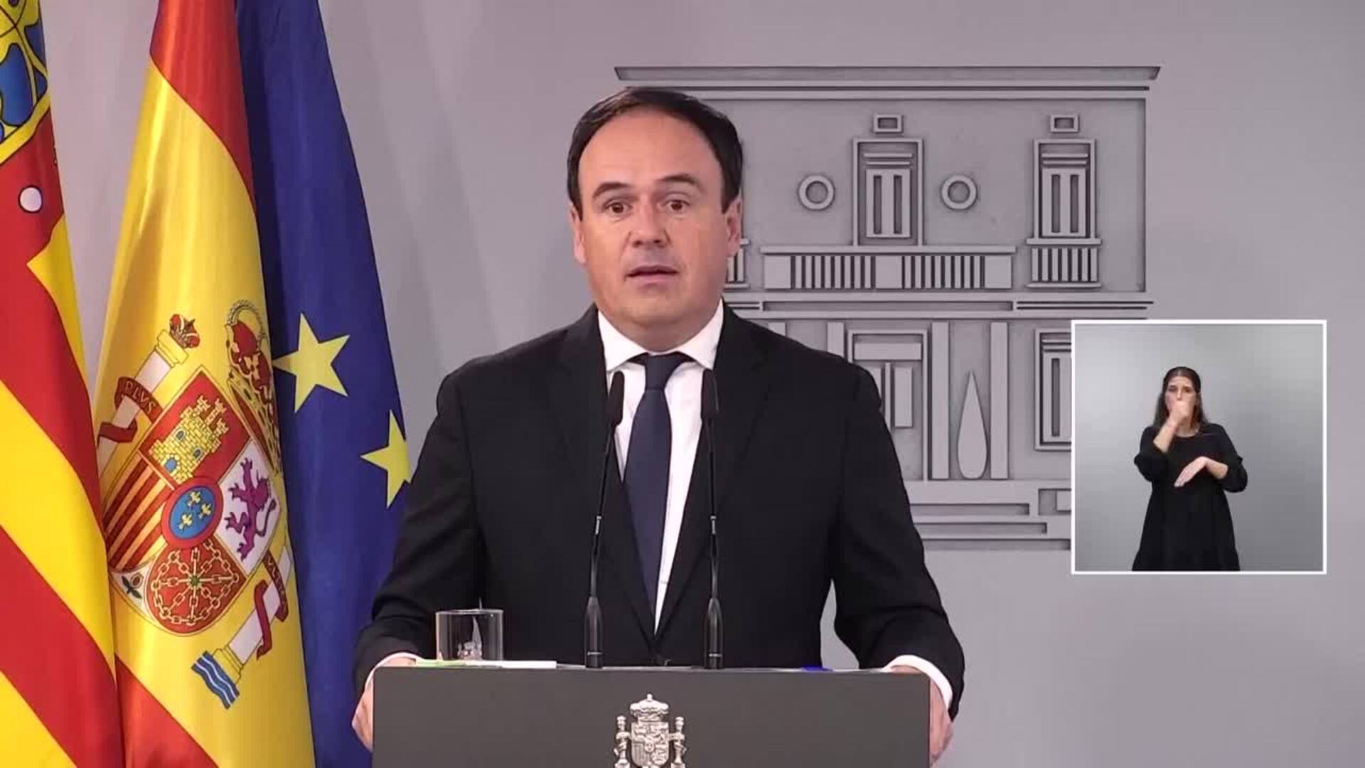 Sánchez se compromete con Pérez Llorca a constituir Comisión Mixta de reconstrucción tras Dana