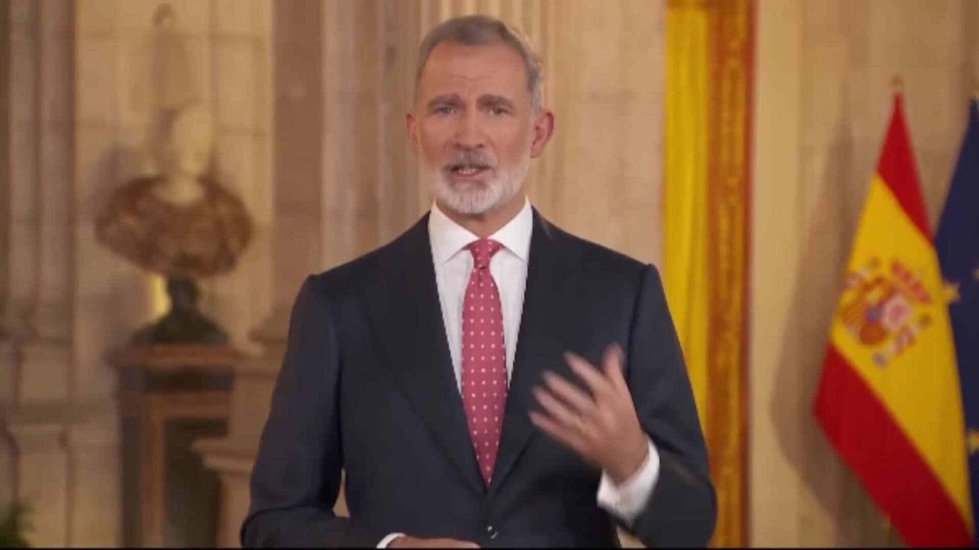 Los partidos políticos reaccionan al discurso de Navidad del Rey