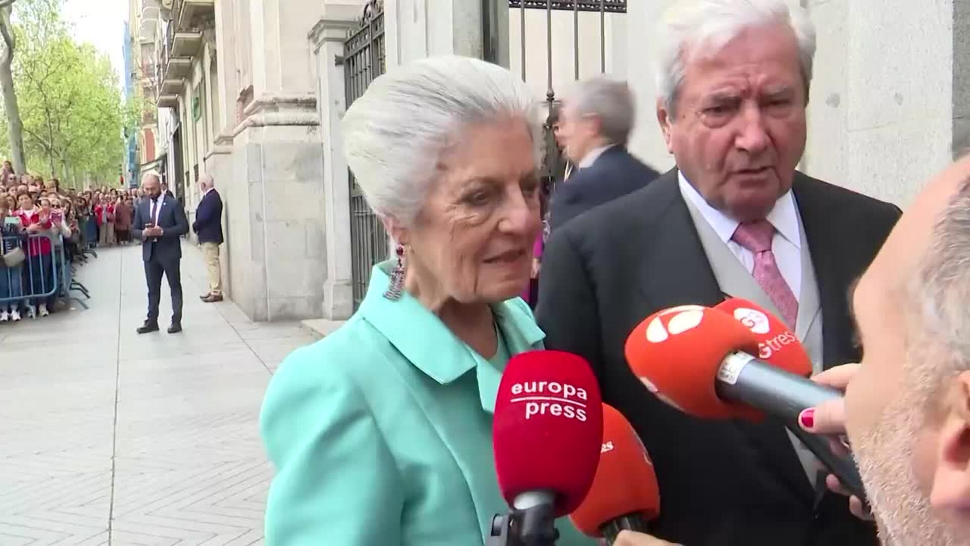 Teresa de Borbón-Dos Sicilias, abuela de Teresa Urquijo, ingresada tras sufrir un ictus