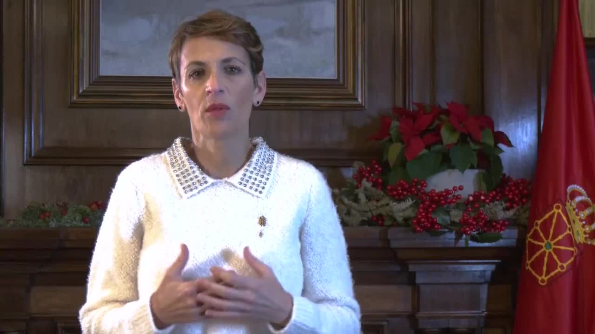 Chivite: "La reputación de Navarra no la van a manchar quienes se aprovechan de ella"