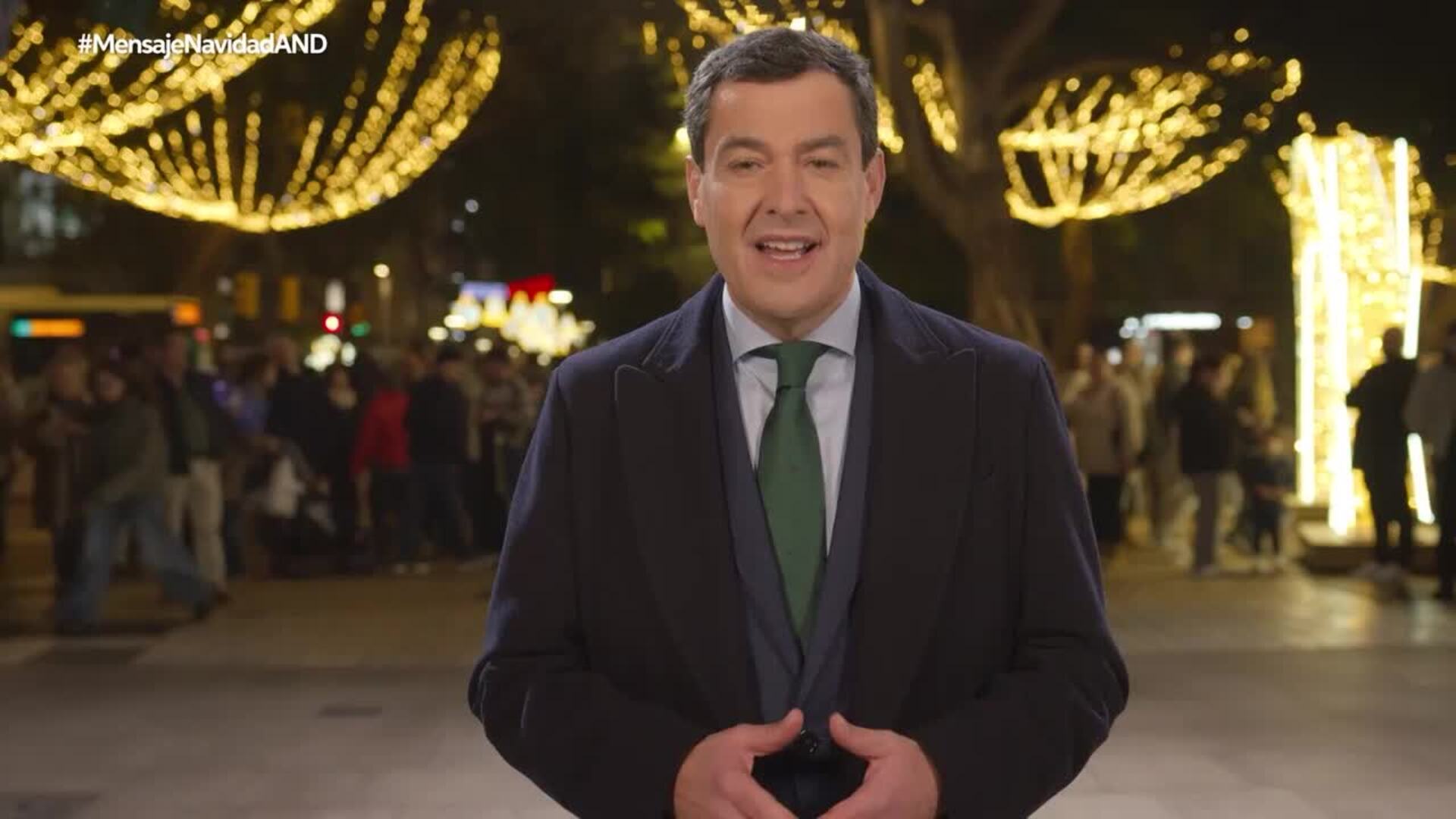 Moreno hará en 2026 "todo lo posible para mantener la convivencia" en Andalucía