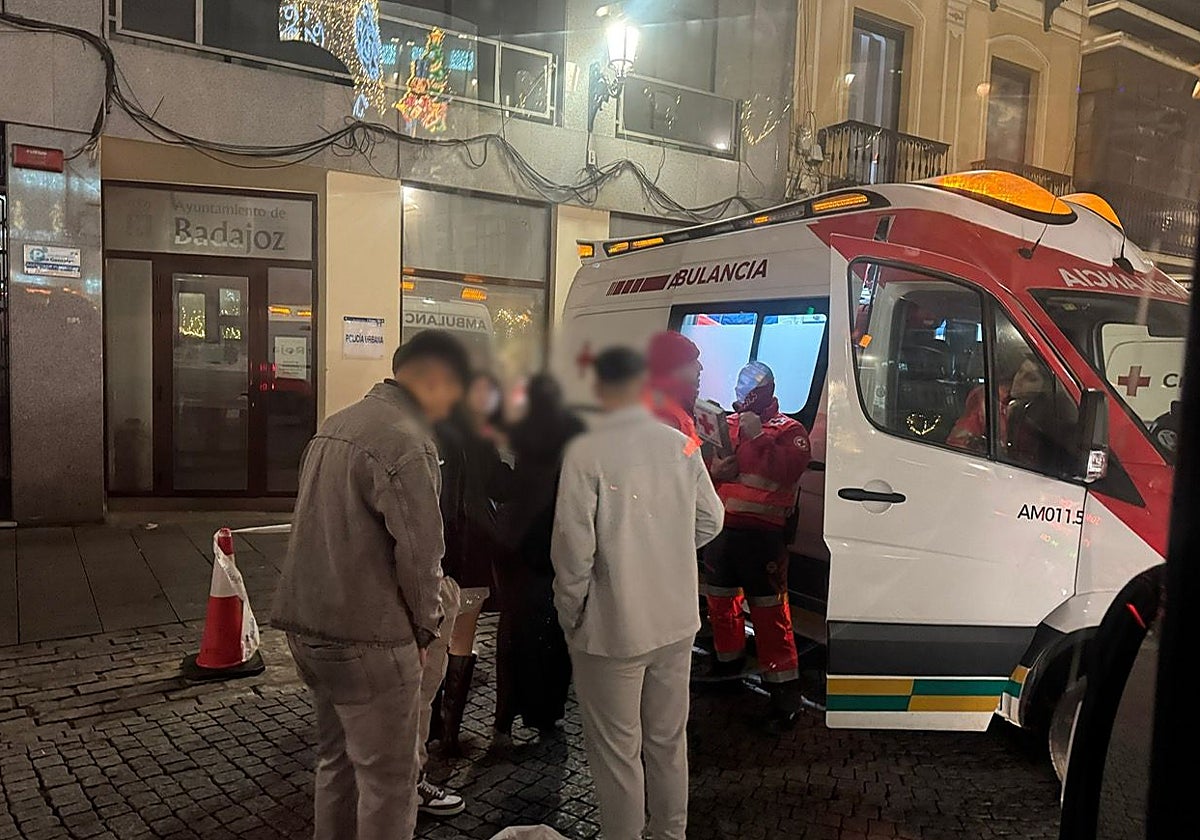 Tres personas heridas en una reyerta en Valdebótoa durante la Nochevieja