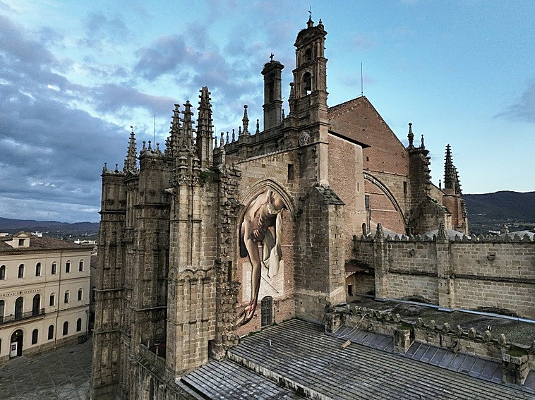 El mural de Brea opta a ser el mejor del mundo de 2025