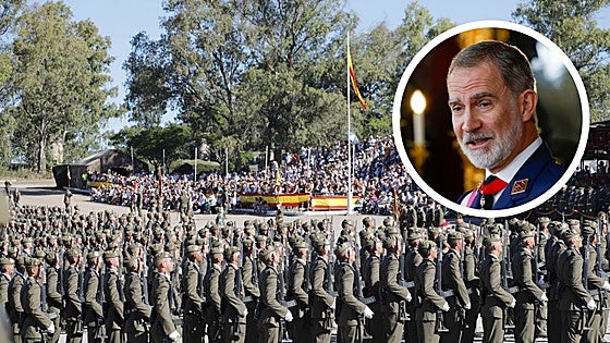 El Rey Felipe VI presidirá la jura de bandera del Cefot del próximo día 24 de enero