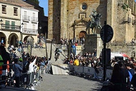 Participante en la prueba del enduro, en una edición anterior.