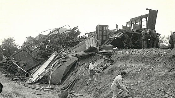 Como un guion macabro, así ocurrió la mayor tragedia ferroviaria extremeña
