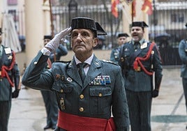 La despedida al general de la Guardia Civil, en imágenes