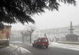 Fotos | La borrasca Ingrid deja paisajes nevados en Extremadura