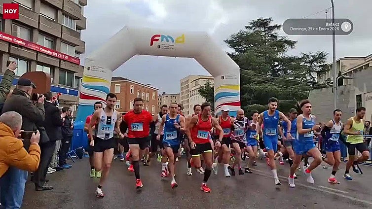 Juan Domingo López gana la Vuelta al Baluarte, con 2.500 participantes en su 40 edición