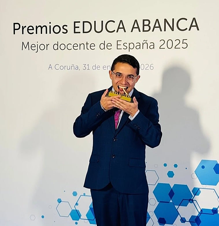 Un profesor de Badajoz, entre los mejores de España