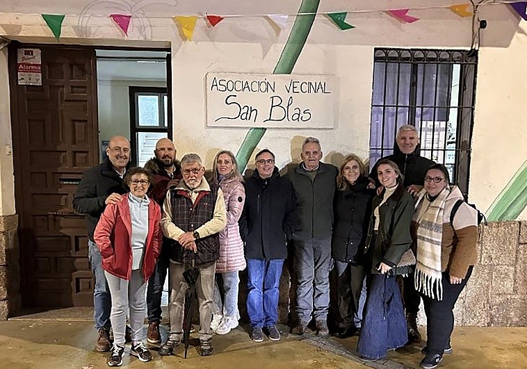 El barrio de San Blas de Cáceres renueva su asociación vecinal: «Queremos volver a abrir el bar de la sede»
