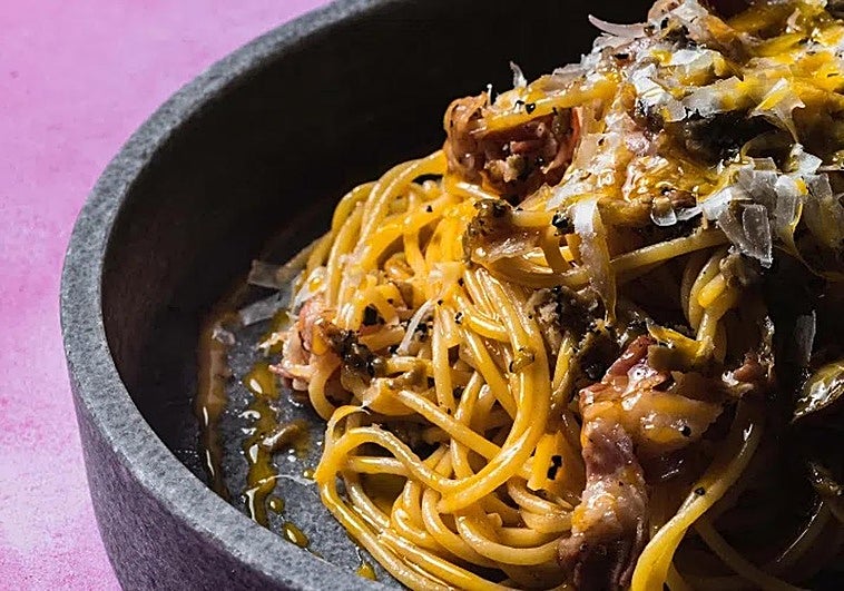 Receta de salsa carbonara original