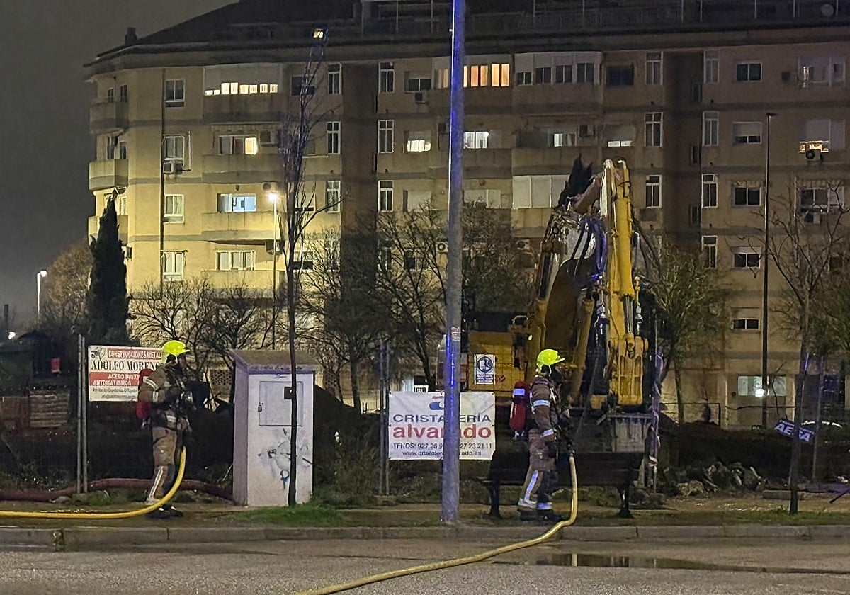 Amplio despliegue de emergencia por un escape de gas provocado por una obra en Nuevo Cáceres