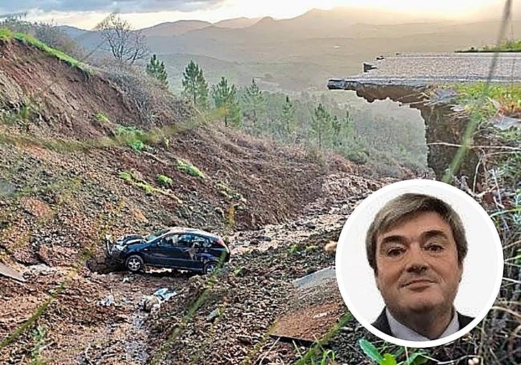 J. A. Torrecilla, ingeniero de construcción sobre los socavones: «El terreno está completamente saturado»