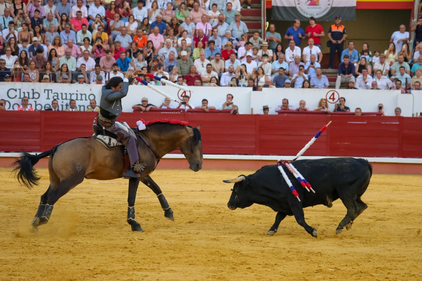 Momento del festejo taurino del pasado mes de septiembre.