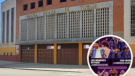 El carnaval vuelve a Badajoz un mes después: el evento que llega a la plaza de toros
