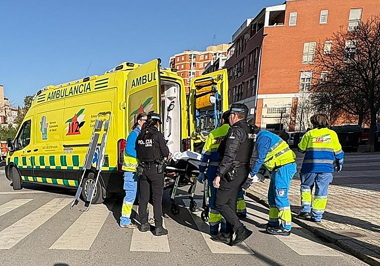 Herido un hombre de 69 años tras sufrir un atropello en Badajoz