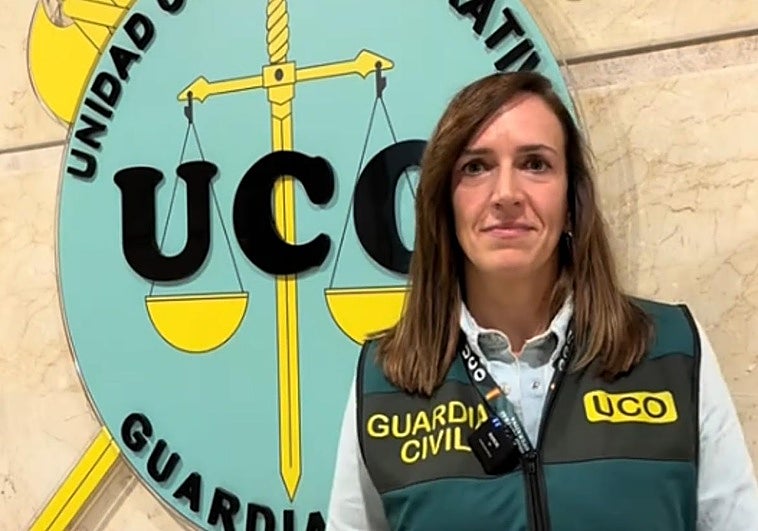 Ángela, cabo en la UCO: «Mi arma principal no se ve»