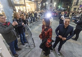 La Gala del Festival de Cine de Cáceres reúne en el Gran Teatro a intérpretes y profesionales de la industria de la pequeña y la gran pantalla