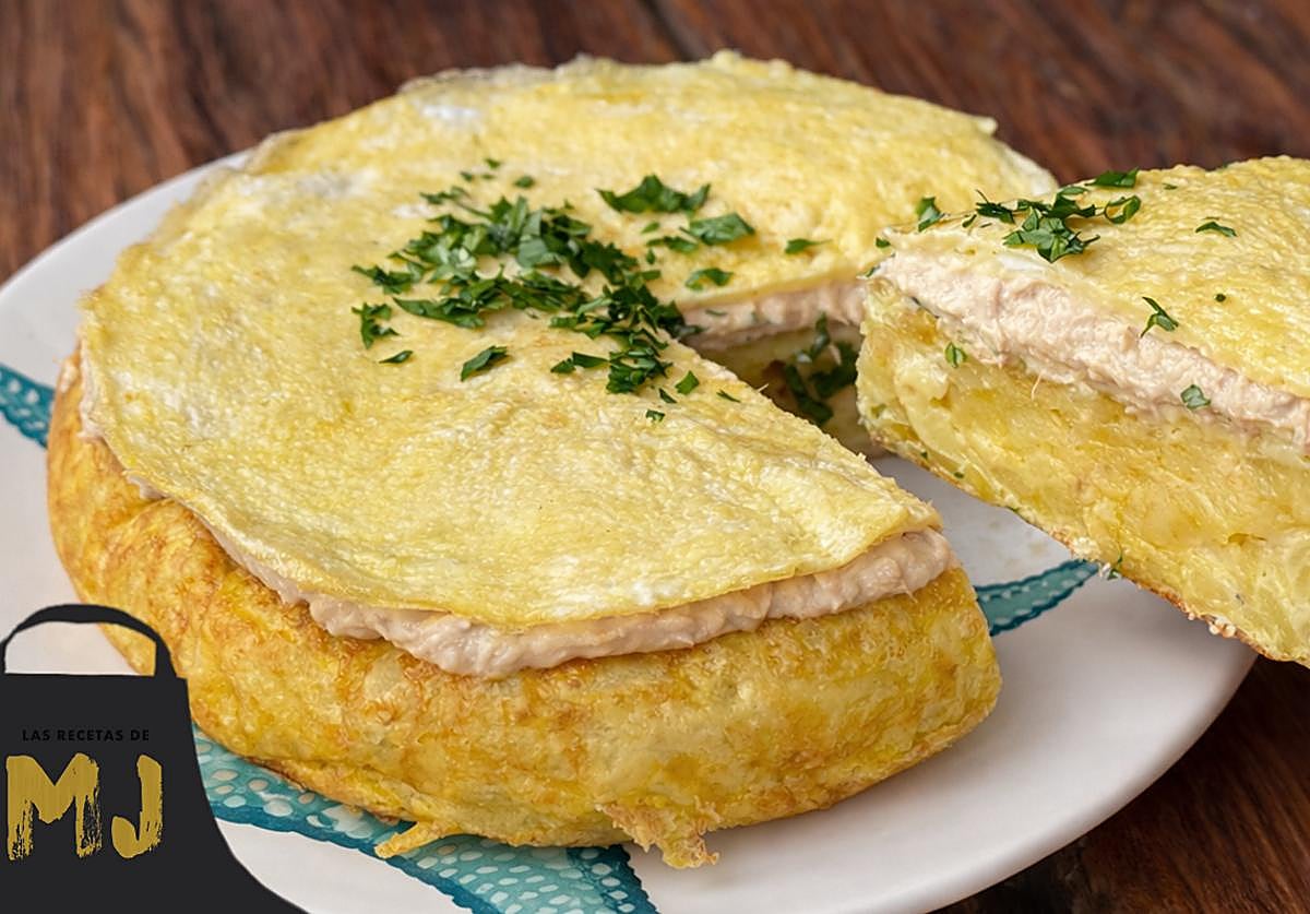 Tortilla santanderina con atún