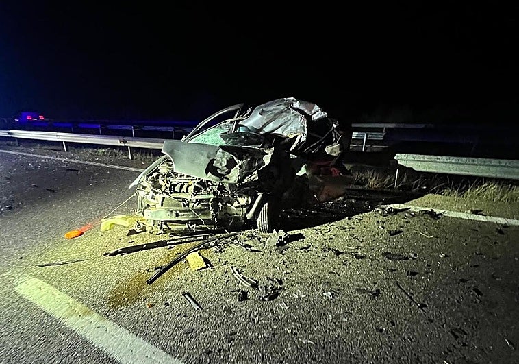 La víctima mortal del choque en la A-5 cerca de Torrefresneda es un vecino de Zalamea