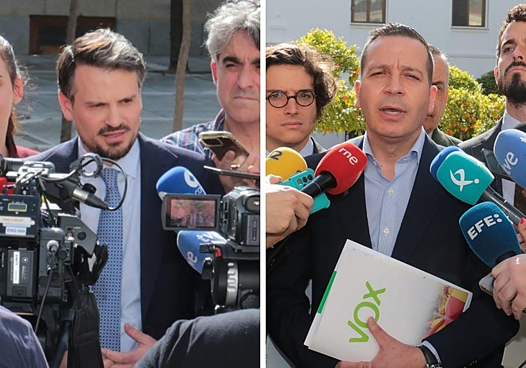 PP y Vox, «optimistas» para llegar a un acuerdo que no estará antes de Semana Santa