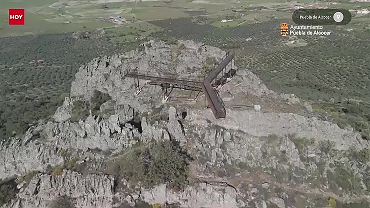 Extremadura estrena un nuevo mirador que aspira a convertirse en el balcón a la Siberia y La Serena