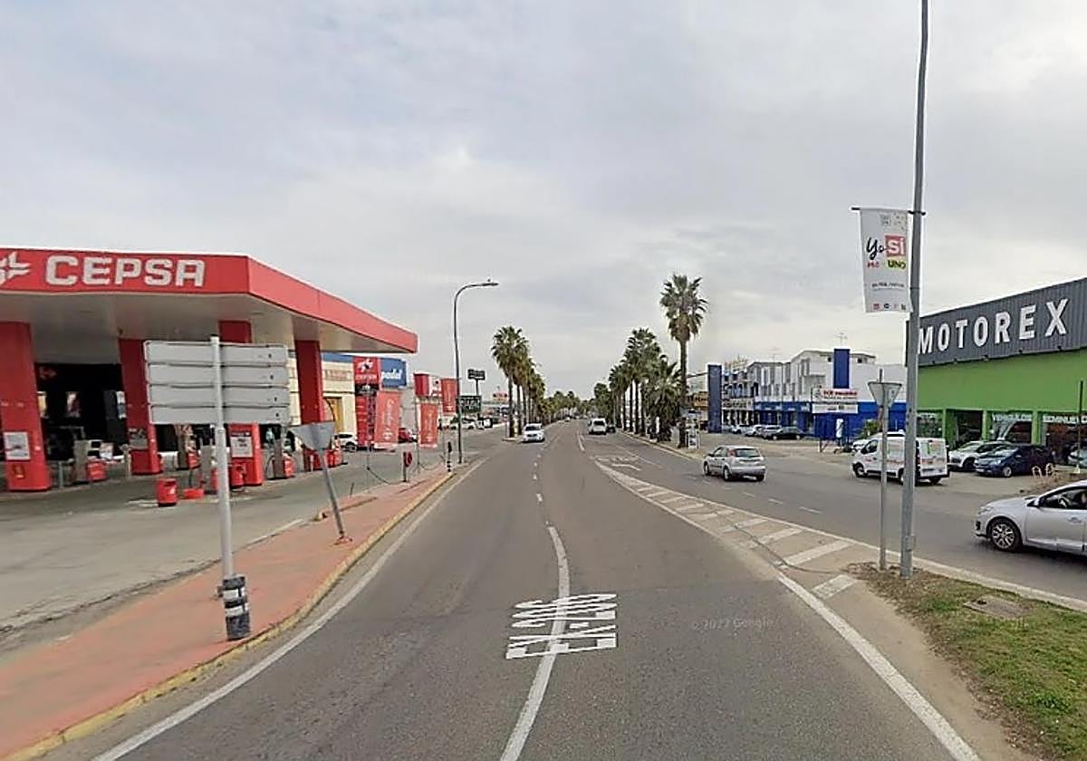 Avenida Vegas Altas de Don Benito.