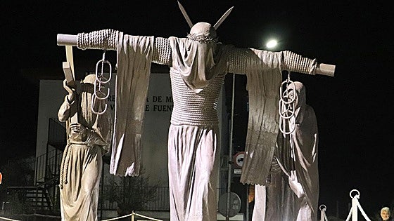 Fotos | Emoción, silencio y tradición en los 'Empalaos' de Valverde de la Vera