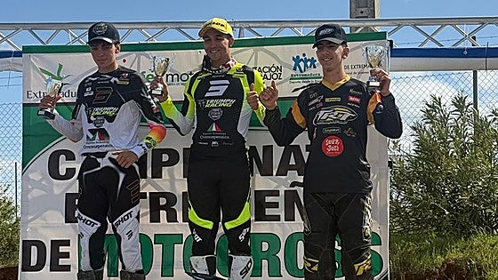 Nuevo podio de Samuel Tapia en el Campeonato de Extremadura