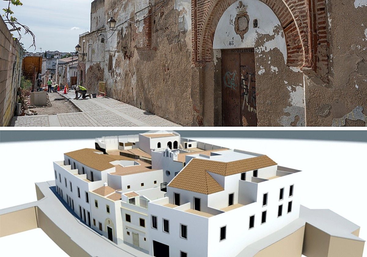 Un empresario planea construir un hotel de 50 habitaciones en el convento de las Trinitarias de Badajoz
