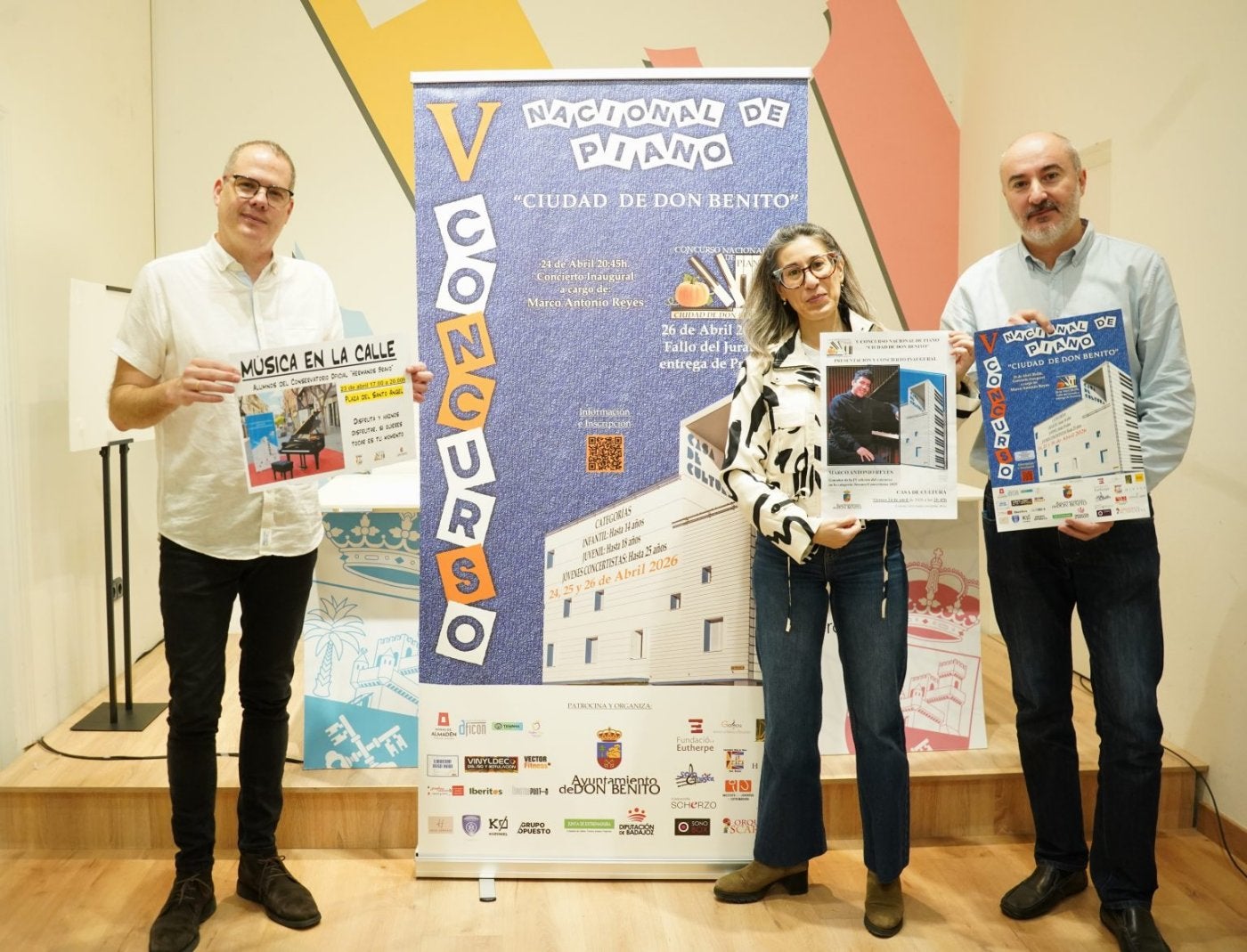 Presentación de la quinta edición del Concurso Nacional de Piano.