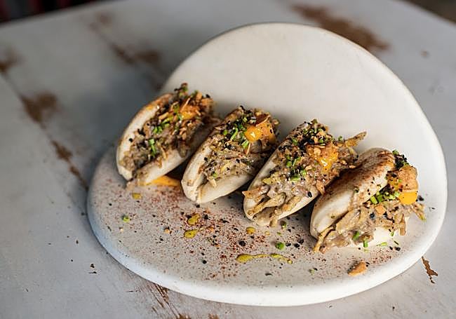 Bao calao dorado en Picón