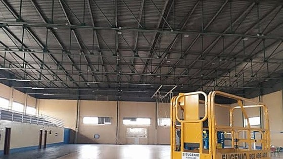 Garrovillas de Alconétar ya cuenta con una nueva cubierta para el polideportivo