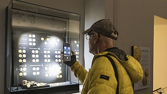 El oro de las monedas robadas en Badajoz vale medio millón de euros en el mercado