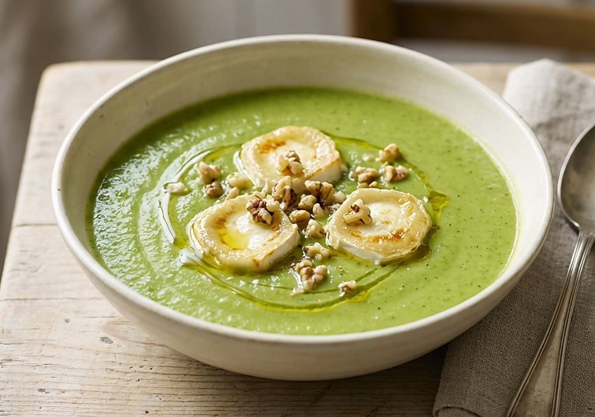 Crema de brócoli y zanahoria