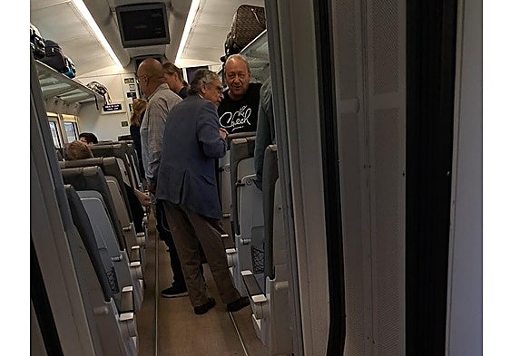 El Alvia Badajoz-Madrid queda parado entre Talavera y Madrid por atropellar a un rebaño de ovejas