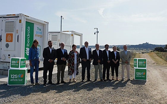 Iberdrola inaugura en Extremadura la mayor batería de almacenamiento de energía de España