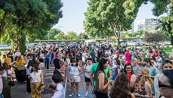 Así ha sido el inicio de las oposiciones de la Junta de este sábado en Badajoz