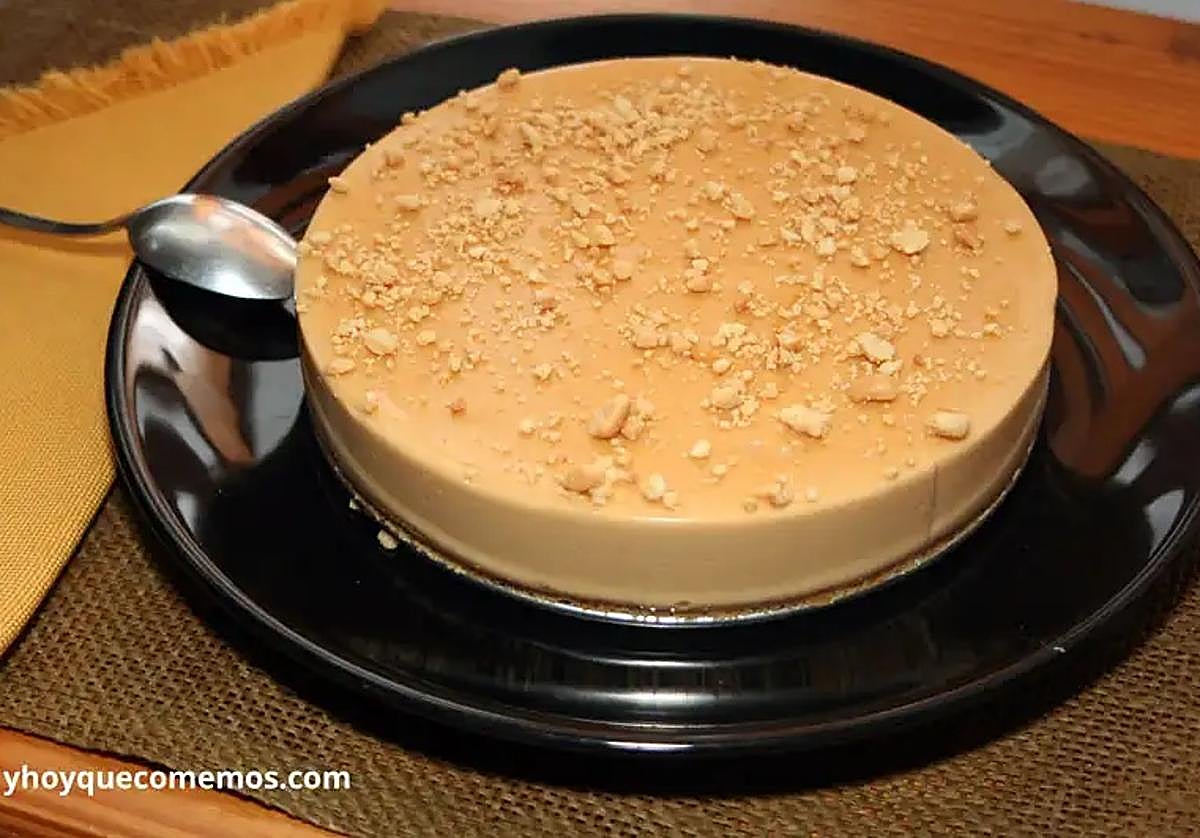Tarta de dulce de leche