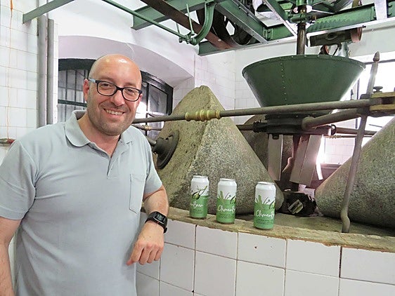 Cerveza fabricada con aceite de oliva