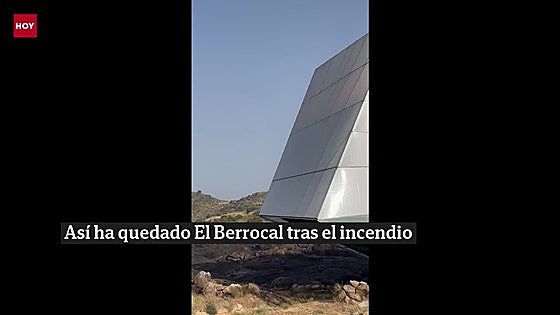 Así ha quedado El Berrocal tras el incendio