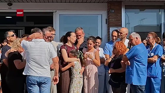 Los trabajadores del Materno de Badajoz recuerdan a Susana, fallecida en accidente