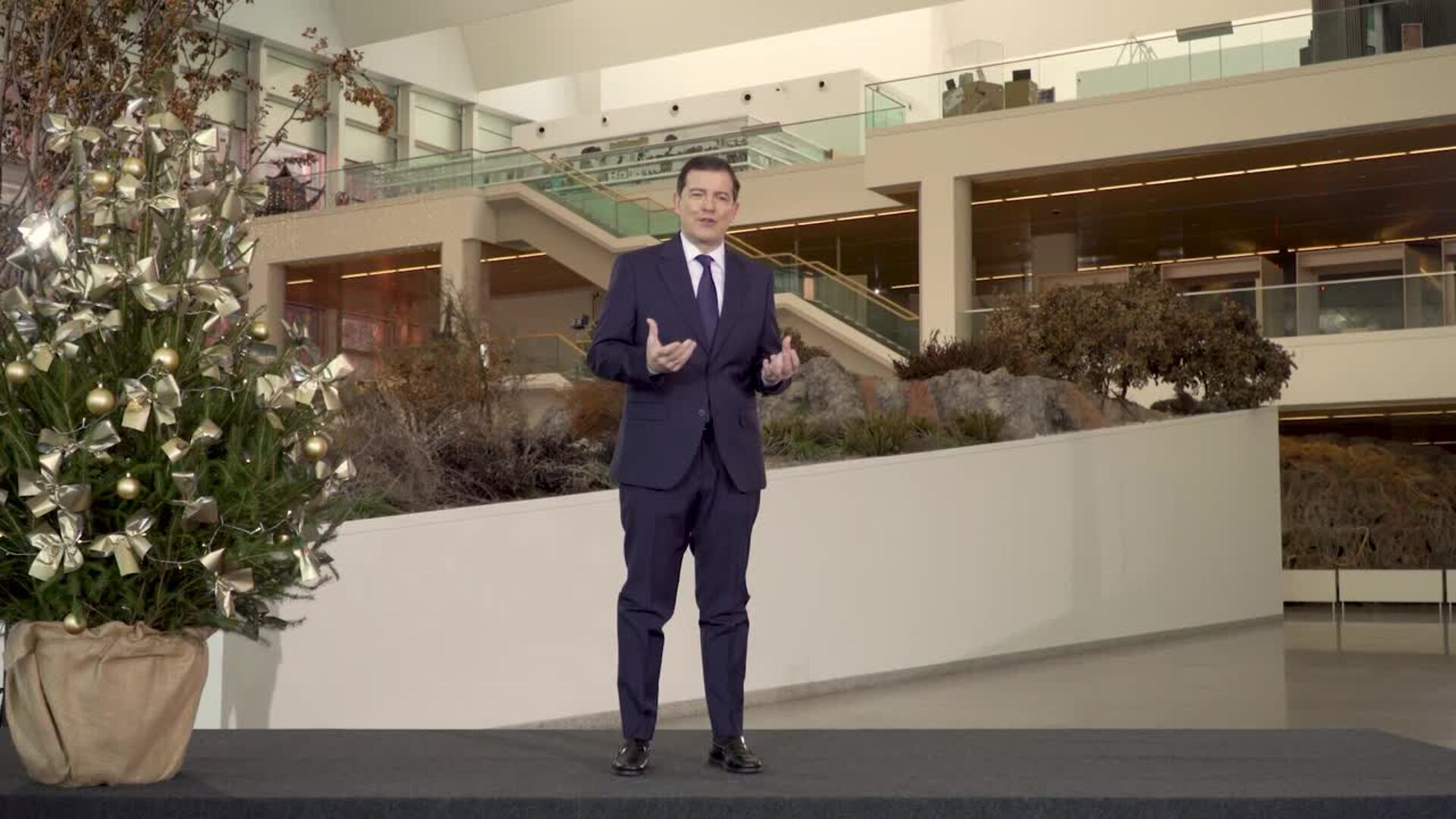 Mañueco destaca el crecimiento y el refuerzo de servicios públicos en 2025