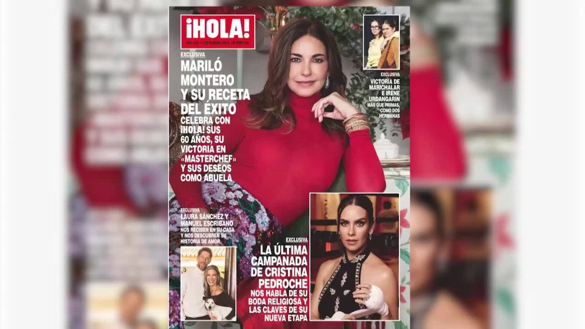 Mariló Montero celebra sus 60 años en la portada de la revista Hola