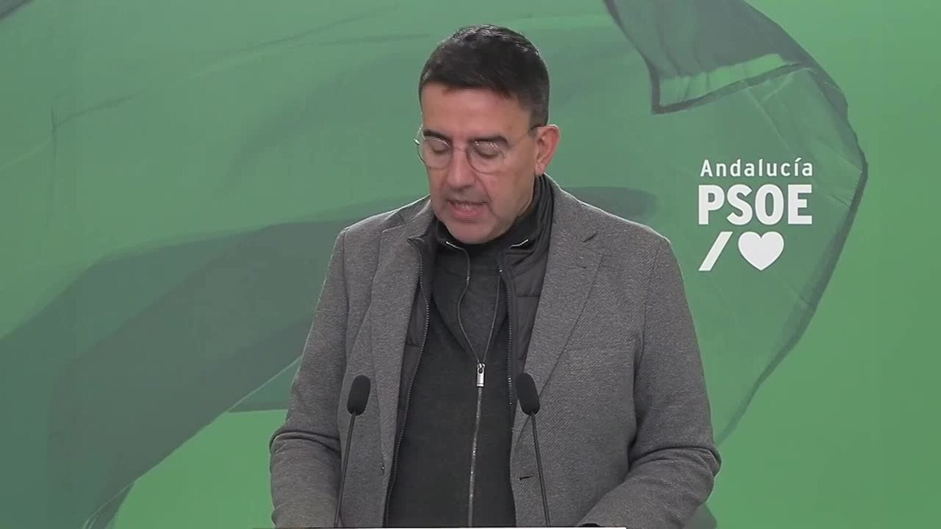 PSOE-A acusa a Moreno de "esconderse" ante las catástrofes