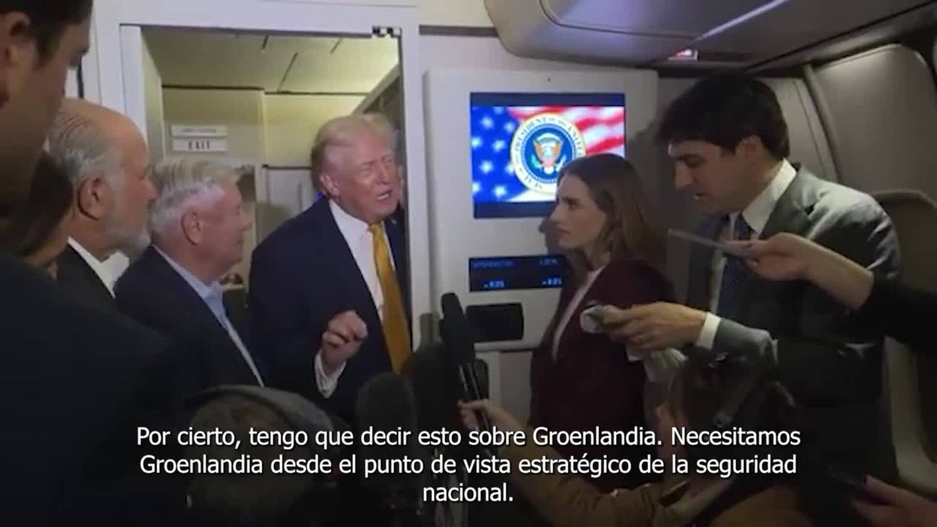 Trump insiste en reclamar Groenlandia para EEUU pese al rechazo de Dinamarca