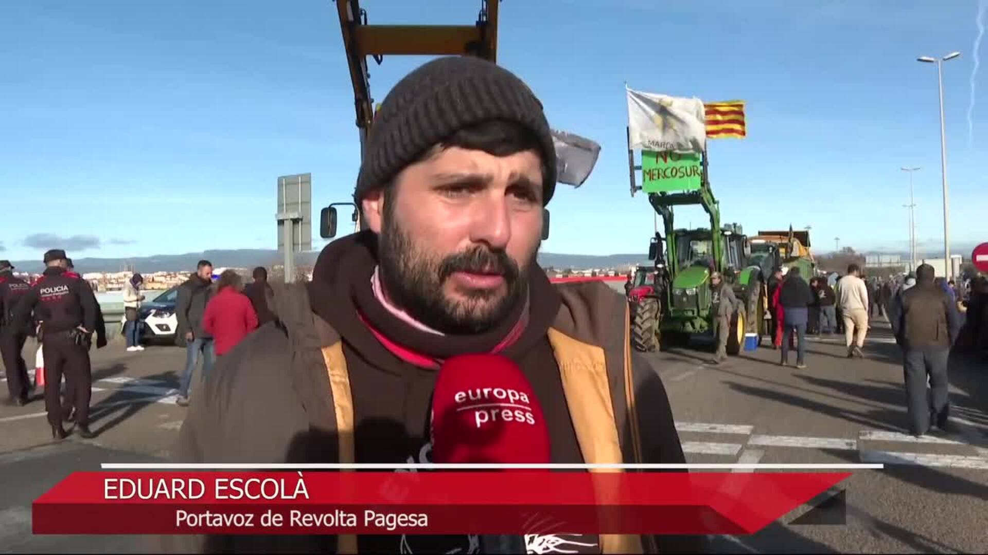 Nuevas tractoradas en varias ciudades españolas rechazan el acuerdo entre UE y Mercosur